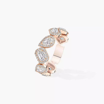 [Plus&Max]Diamond Wedding Ring My Twin