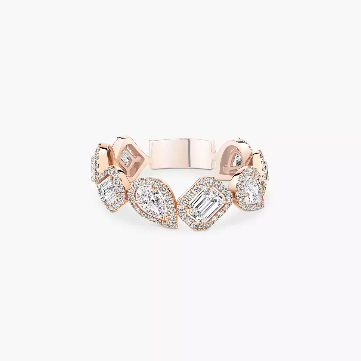 [Plus&Max]Diamond Wedding Ring My Twin
