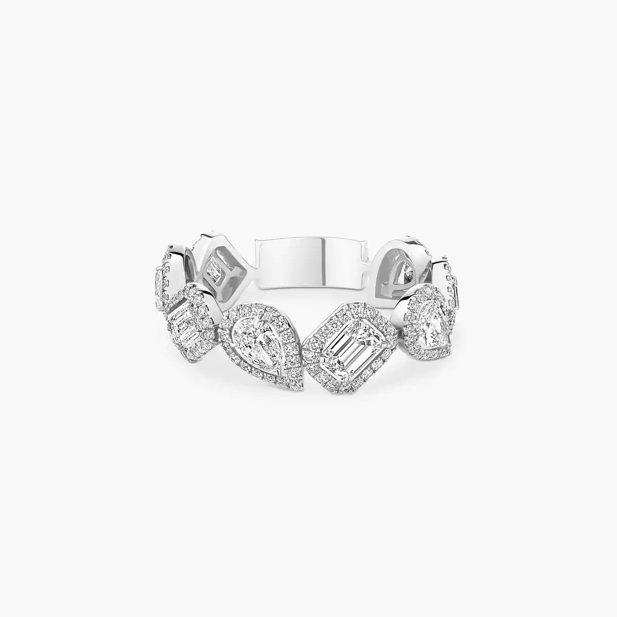 [Plus&Max]Diamond Wedding Ring My Twin