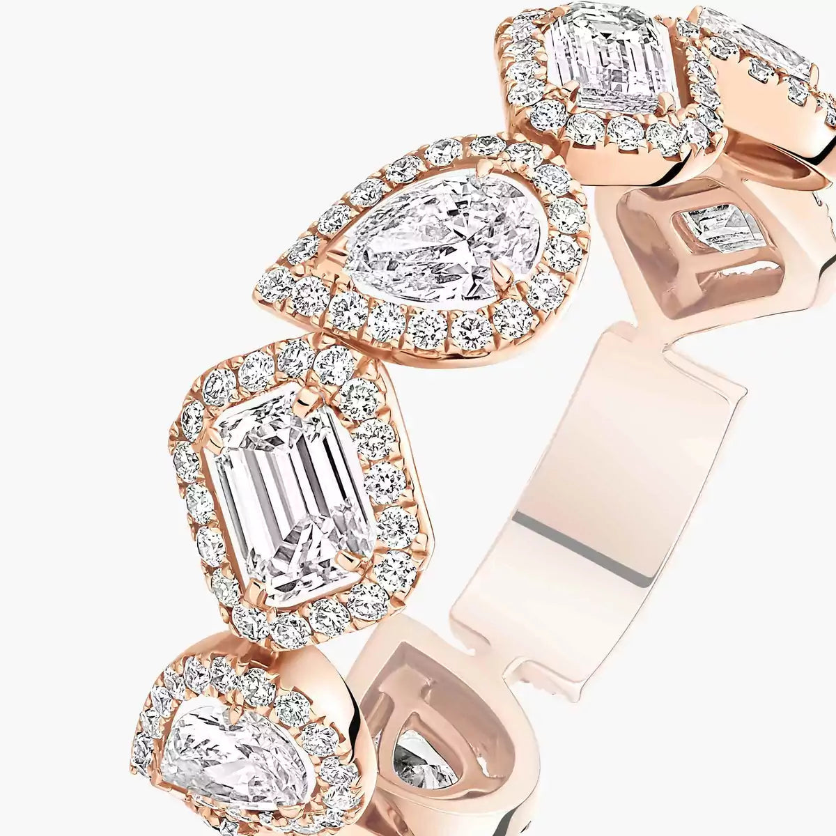 [Plus&Max]Diamond Wedding Ring My Twin