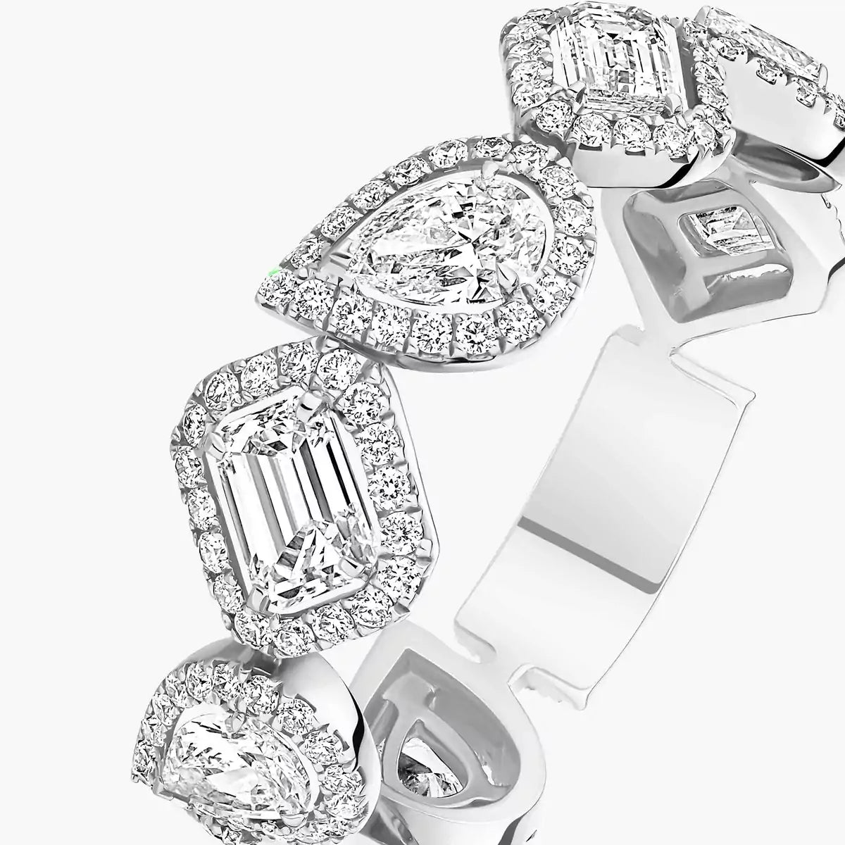 [Plus&Max]Diamond Wedding Ring My Twin