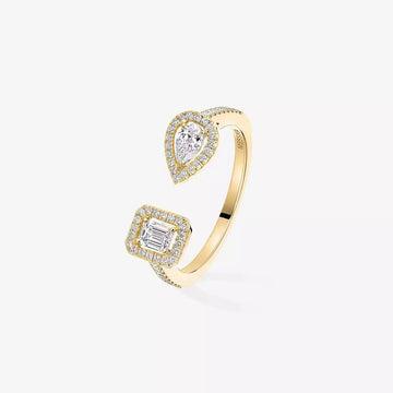 [Plus&Max]My Twin Toi Gold Diamond Ring
