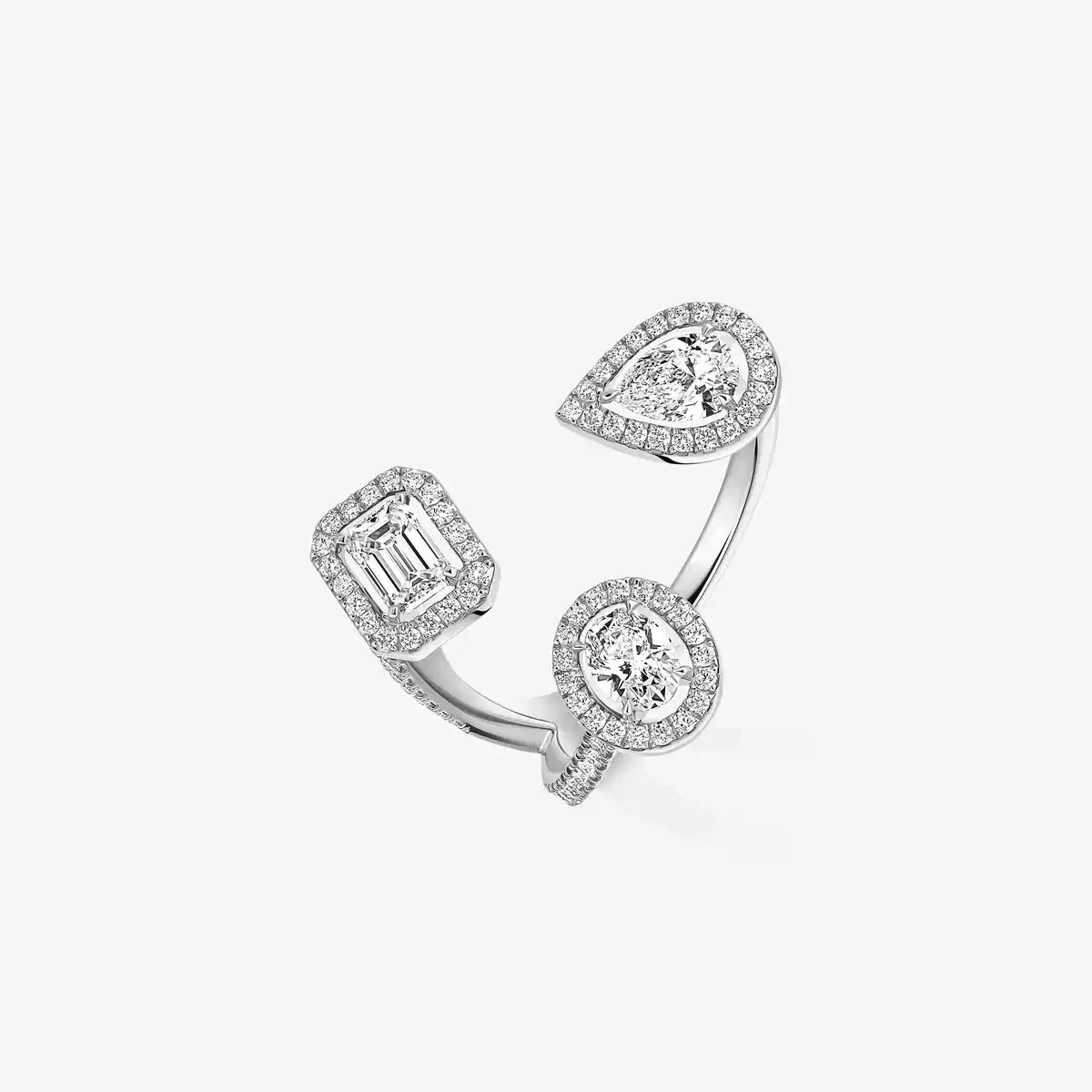 [Plus&Max]  Diamond Ring 0,25ct My Twin Trilogy