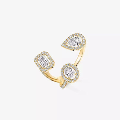 [Plus&Max]  Diamond Ring 0,25ct My Twin Trilogy