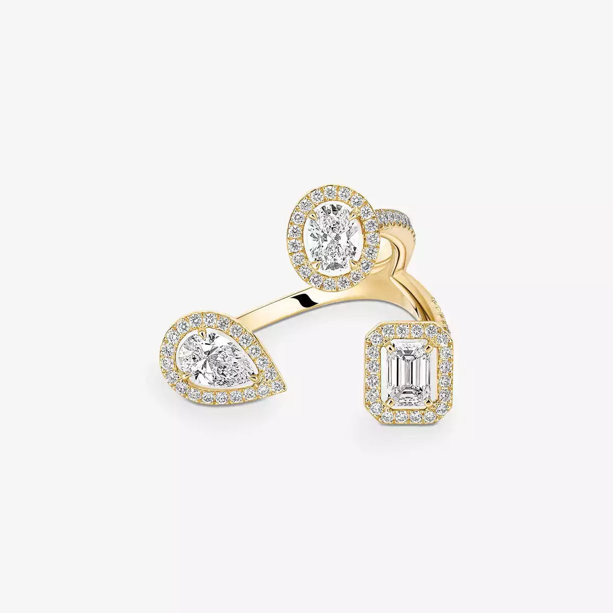 [Plus&Max]  Diamond Ring 0,25ct My Twin Trilogy