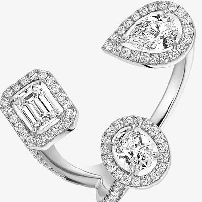 [Plus&Max]  Diamond Ring 0,25ct My Twin Trilogy