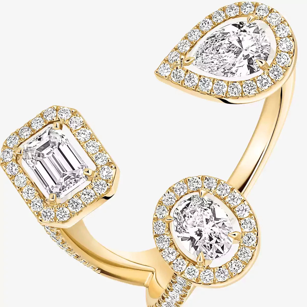 [Plus&Max]  Diamond Ring 0,25ct My Twin Trilogy