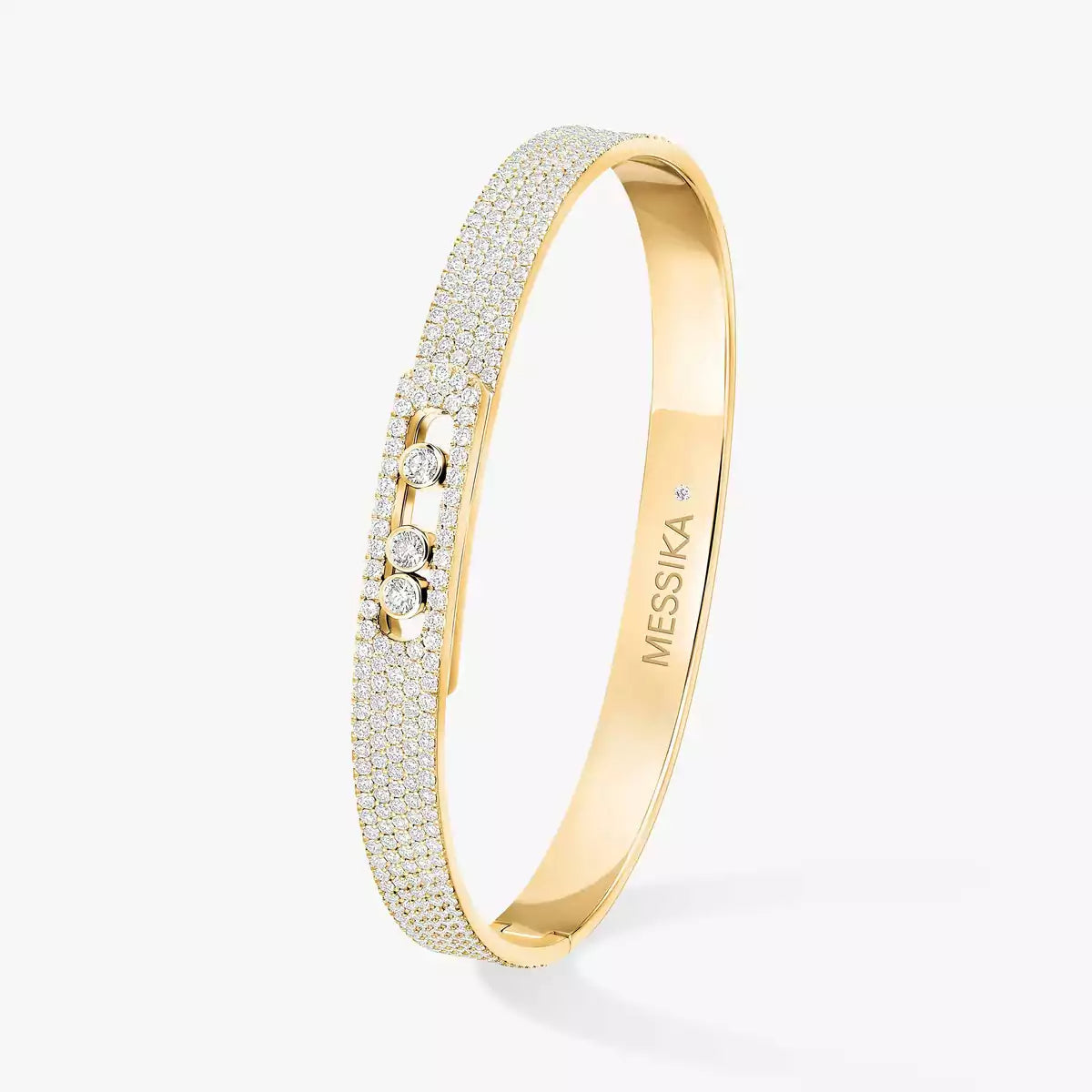 [Plus&Max]Move Noa Full Pavé Diamond Bangle Bracelet