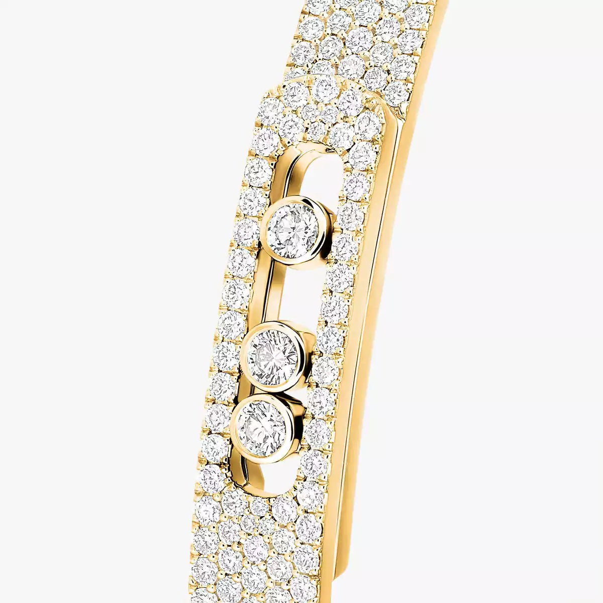 [Plus&Max]Move Noa Full Pavé Diamond Bangle Bracelet