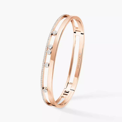 [Plus&Max]Move Romane Diamond Bangle Bracelet