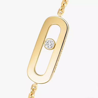 [Plus&Max]Move Uno Diamond Bracelet