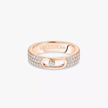 [Plus&Max]Move Joaillerie Pave Diamond Wedding Ring