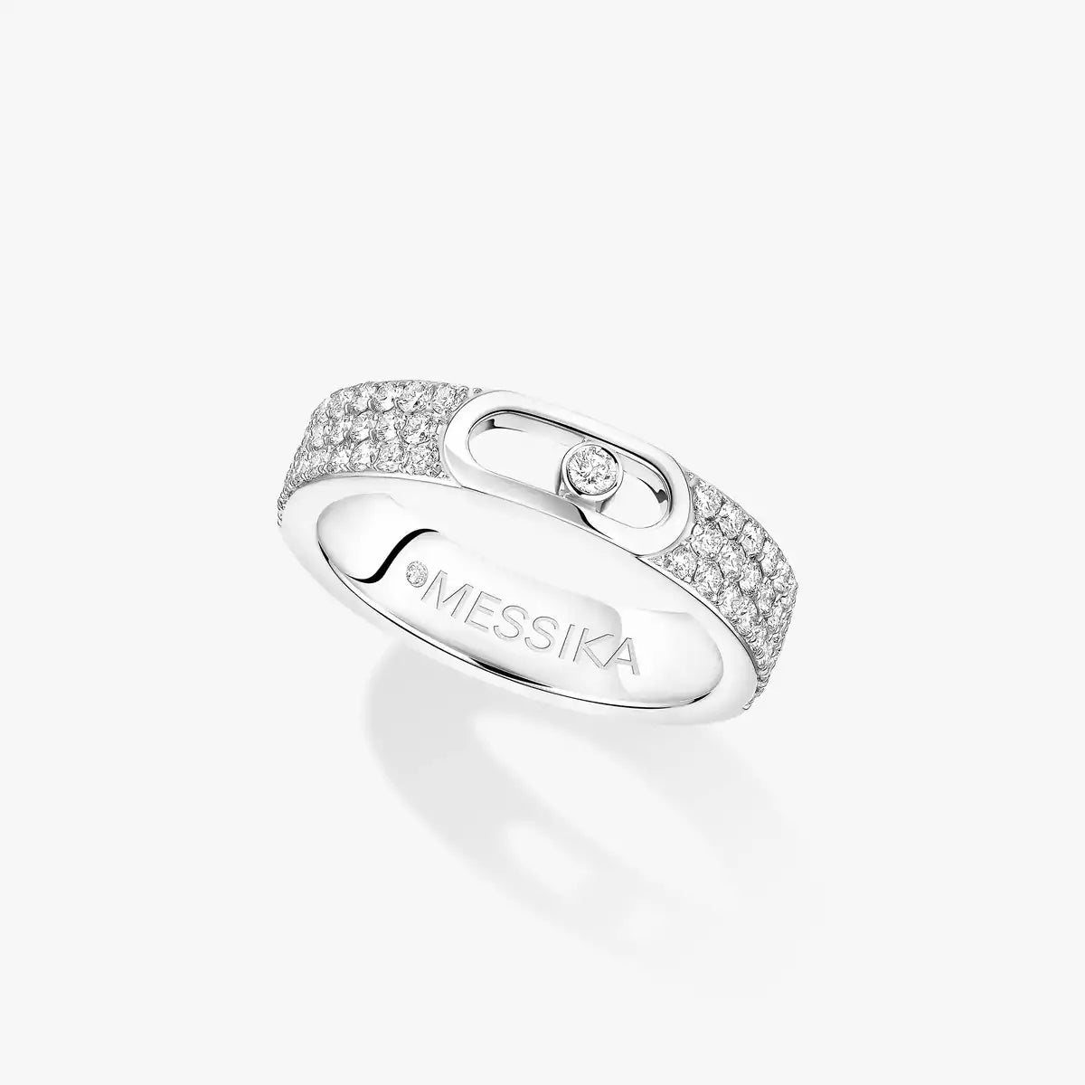 [Plus&Max]Move Joaillerie Pave Diamond Wedding Ring