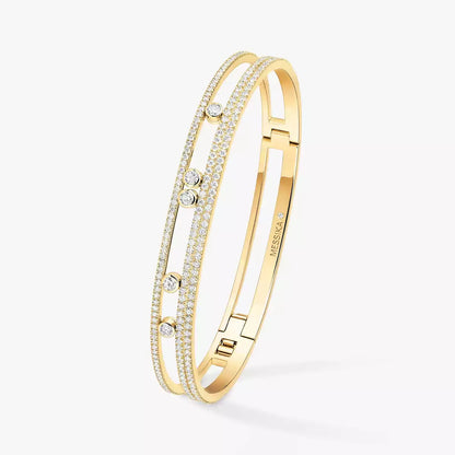 [Plus&Max]Move Romane pavé bangle