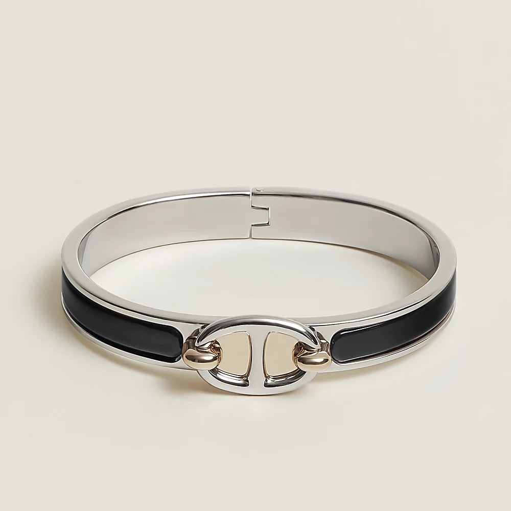 [Plus&Max]CLIC CHAINE SILVER BRACELET