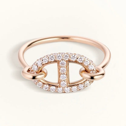 [Plus&Max]RONDE SMALL DIAMOND RING