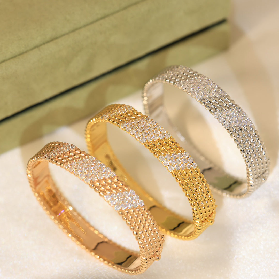 [Plus&Max]  FIVE-ROW DIAMOND BRACELET
