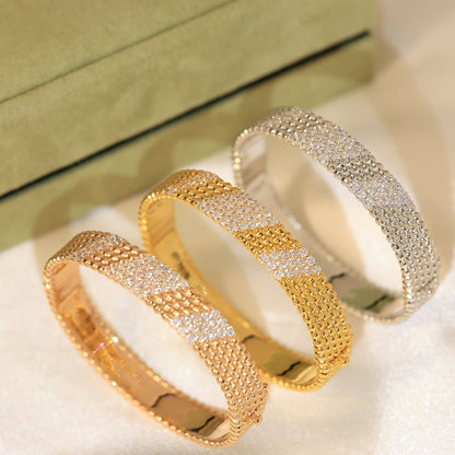 [Plus&Max]  FIVE-ROW DIAMOND BRACELET