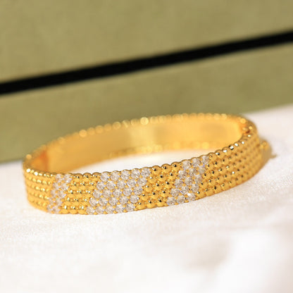 [Plus&Max]  FIVE-ROW DIAMOND BRACELET