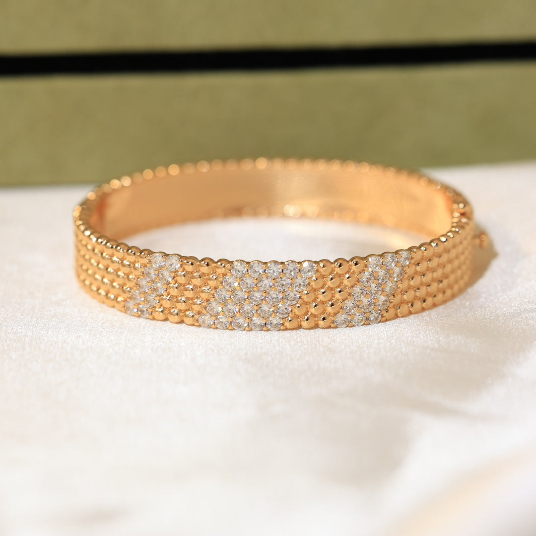 [Plus&Max]  FIVE-ROW DIAMOND BRACELET