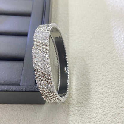 [Plus&Max]  FIVE-ROW DIAMOND BRACELET