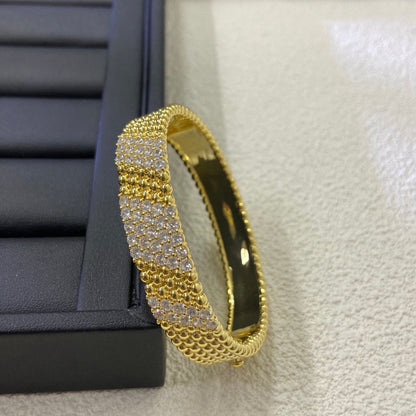 [Plus&Max]  FIVE-ROW DIAMOND BRACELET