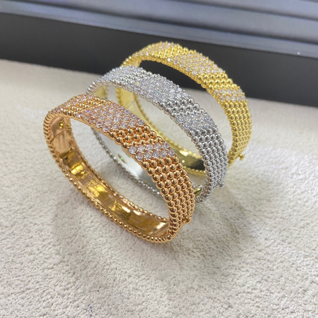 [Plus&Max]  FIVE-ROW DIAMOND BRACELET