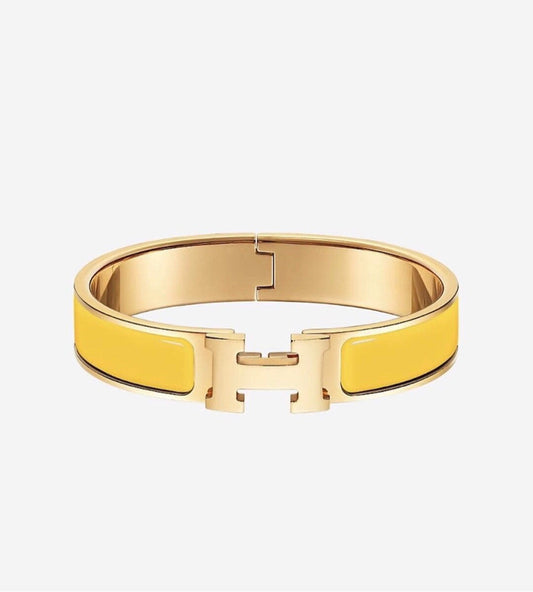 [Plus&Max]H YELLOW BRACELET