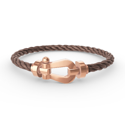 [Plus&Max]FORCE LARGE HORSESHOE NO DIAMOND BRACELET ROSE GOLD