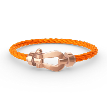 [Plus&Max]FORCE LARGE HORSESHOE NO DIAMOND BRACELET ROSE GOLD
