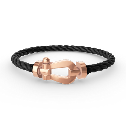 [Plus&Max]FORCE LARGE HORSESHOE NO DIAMOND BRACELET ROSE GOLD