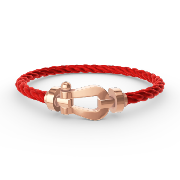 [Plus&Max]FORCE LARGE HORSESHOE NO DIAMOND BRACELET ROSE GOLD