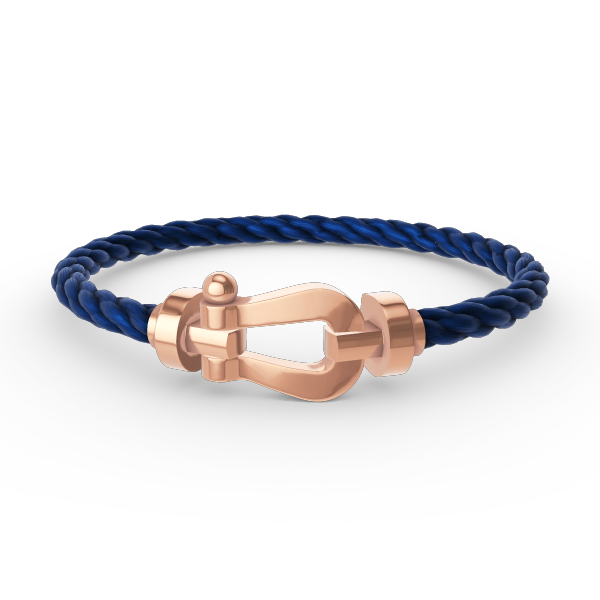 [Plus&Max]FORCE LARGE HORSESHOE NO DIAMOND BRACELET ROSE GOLD