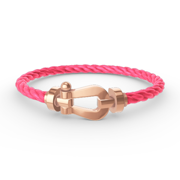 [Plus&Max]FORCE LARGE HORSESHOE NO DIAMOND BRACELET ROSE GOLD