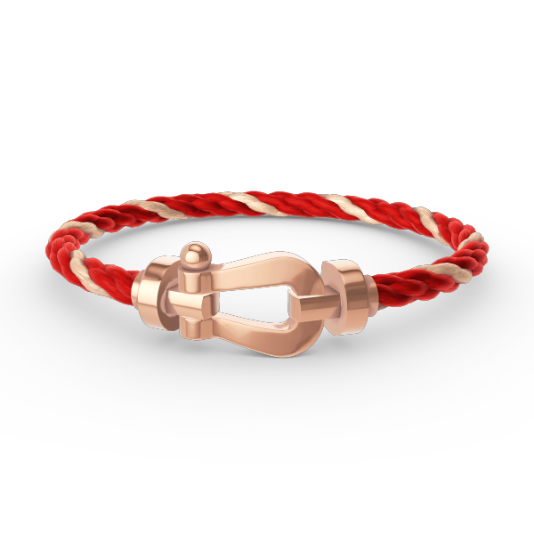 [Plus&Max]FORCE LARGE HORSESHOE NO DIAMOND BRACELET ROSE GOLD