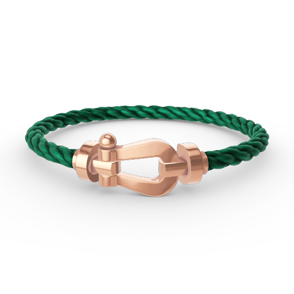 [Plus&Max]FORCE LARGE HORSESHOE NO DIAMOND BRACELET ROSE GOLD