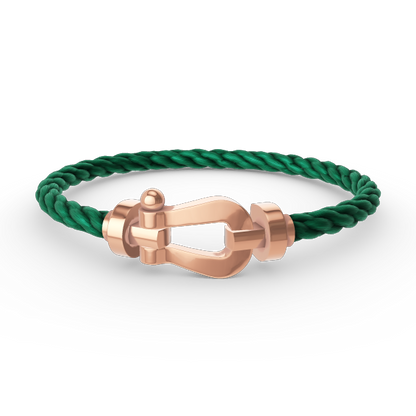 [Plus&Max]FORCE LARGE HORSESHOE NO DIAMOND BRACELET ROSE GOLD