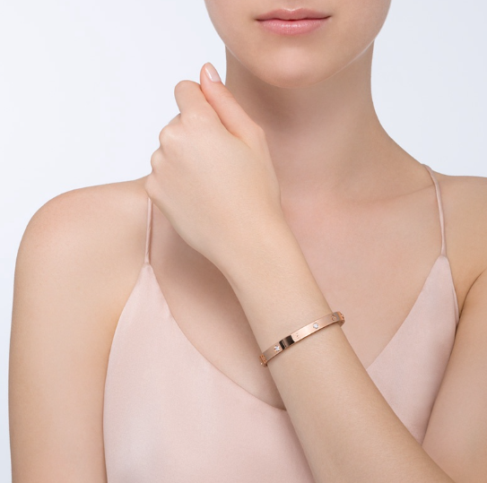 [Plus&Max]LOVE BRACELET 6.1MM 4 DIAMONDS