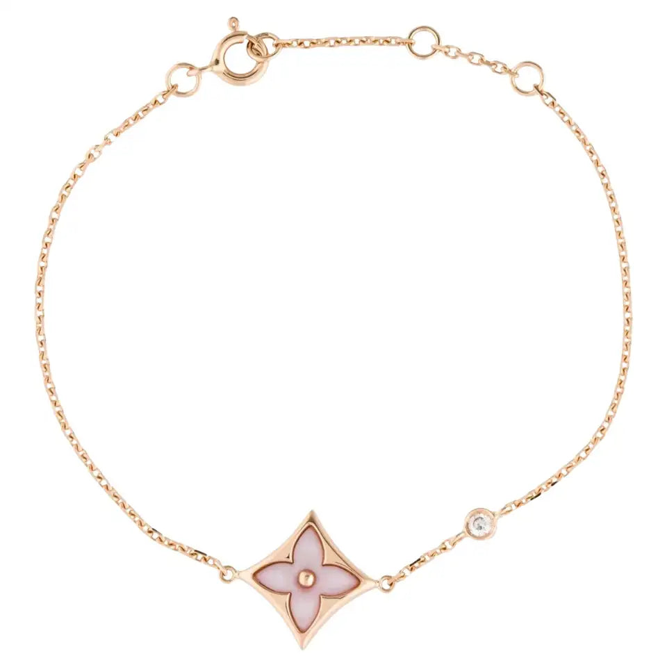 [Plus&Max]STAR 1 DIAMOND PINK GOLD BRACELET