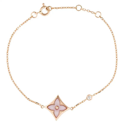 [Plus&Max]STAR 1 DIAMOND PINK GOLD BRACELET