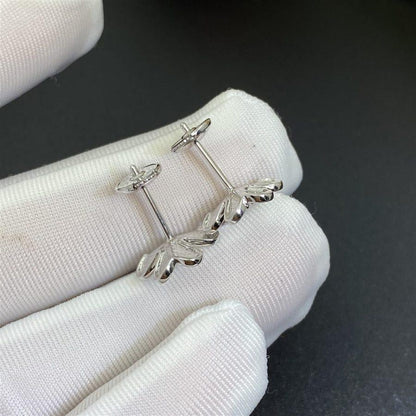 [Plus&Max]FRIVOLE MINI SILVER FLOWER EARRINGS