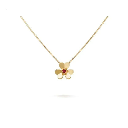 [Plus&Max]FRIVOLE GOLD FLOWER NECKLACE