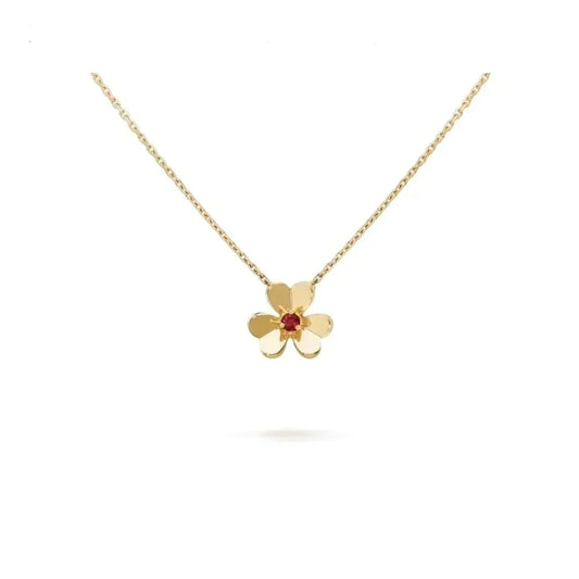 [Plus&Max]FRIVOLE GOLD FLOWER NECKLACE