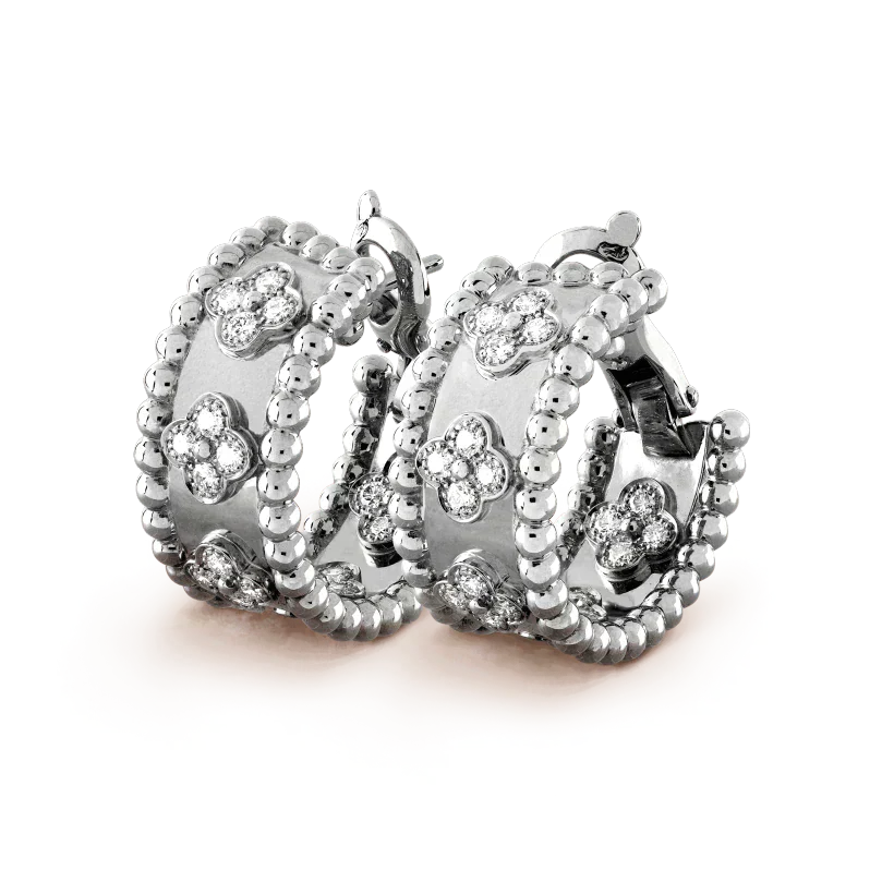 [Plus&Max]PERLEE DIAMOND EARRINGS