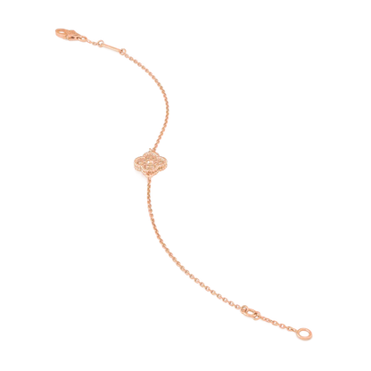[Plus&Max]CLOVER SINGLE FLOWER BRACELET