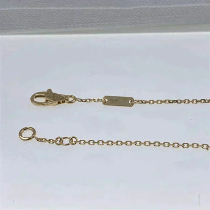 [Plus&Max]CLOVER  CARNELIAN SINGLE FLOWER BRACELET