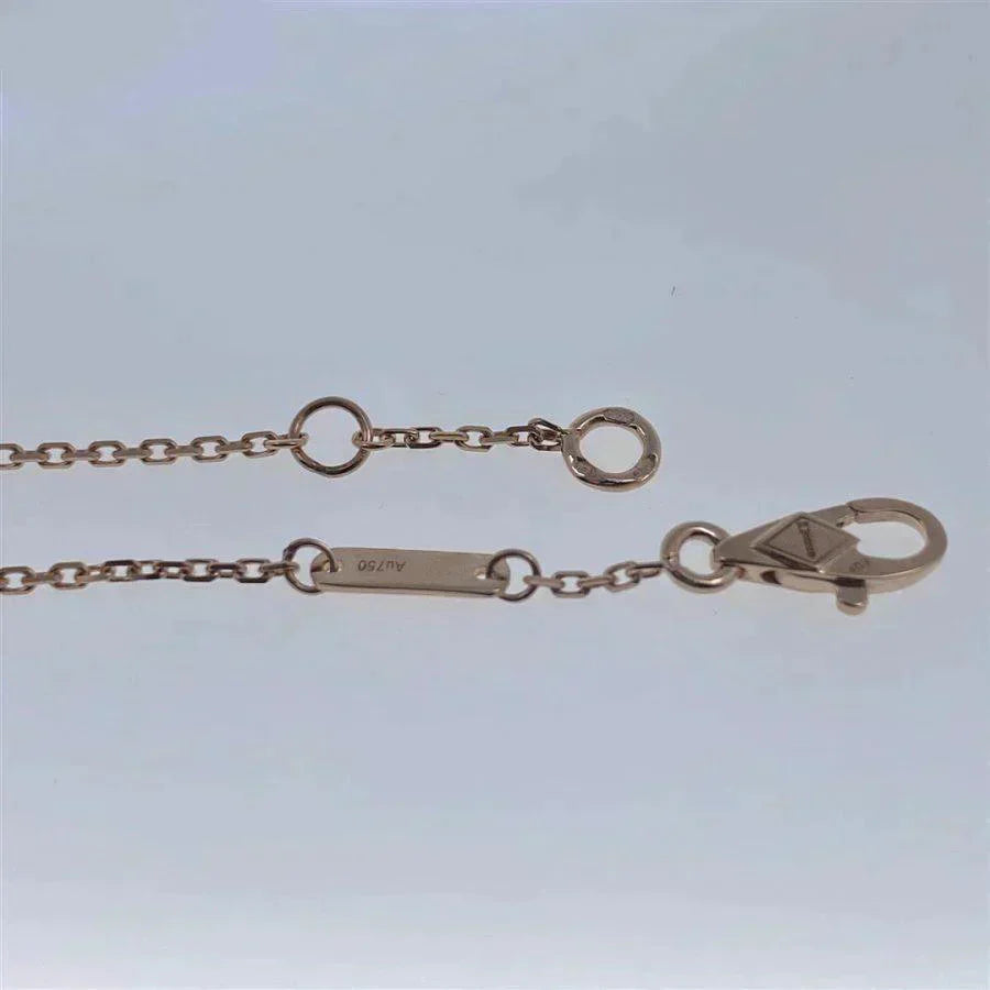 [Plus&Max]CLOVER WHITE MOP SINGLE FLOWER BRACELET