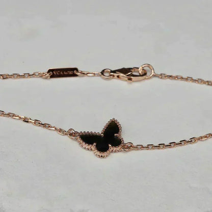 [Plus&Max]BUTTERFLY ONYX  BUTTERFLY BRACELET