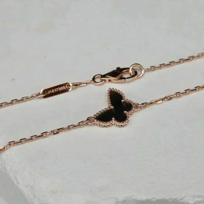 [Plus&Max]BUTTERFLY ONYX  BUTTERFLY BRACELET
