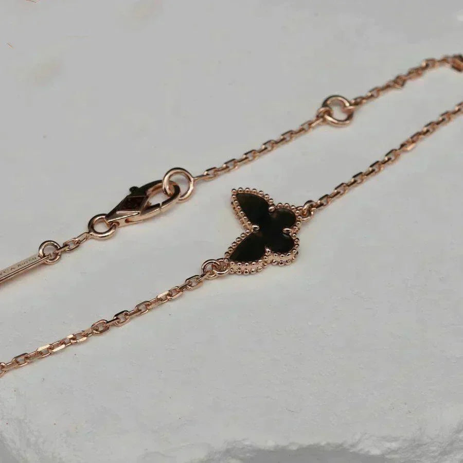 [Plus&Max]BUTTERFLY ONYX  BUTTERFLY BRACELET